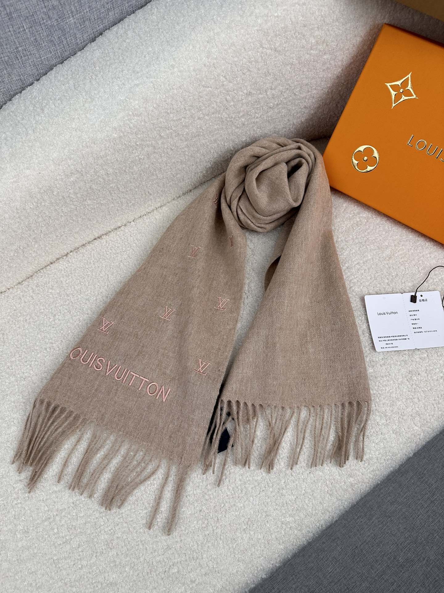 LV Cashmere Scarves